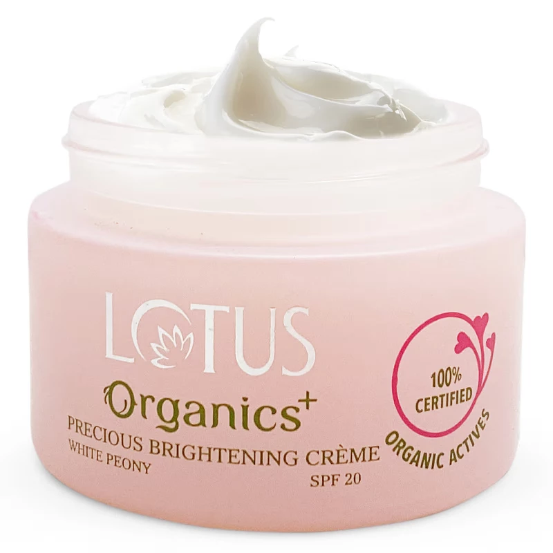 Lotus Organics Precious Brightening Creme SPF 20, 50 g-5.webp